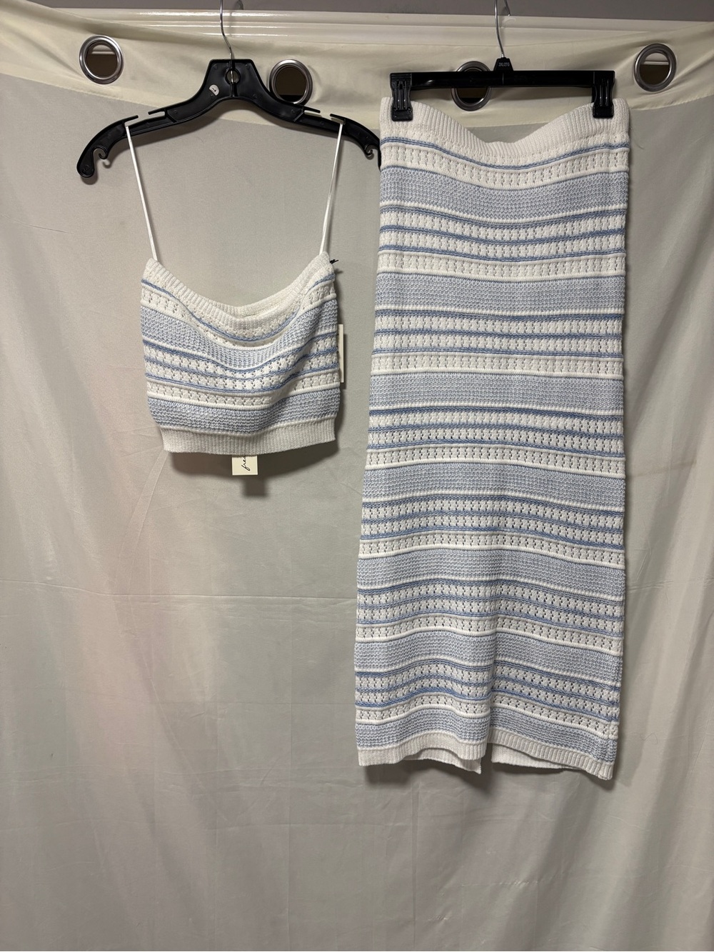 NWT Freshman 1996 Knit Strapless Top/Skirt Set Size Small